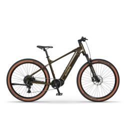 ECOBIKE e‑kolo z električnim pogonom, sredinskim motorjem in robustnim okvirjem za teren
