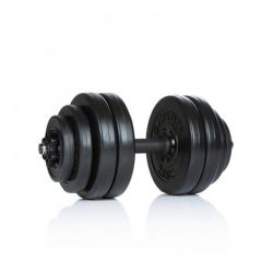 Dumbbell set uteži 15 kg, Gymstick vinyl