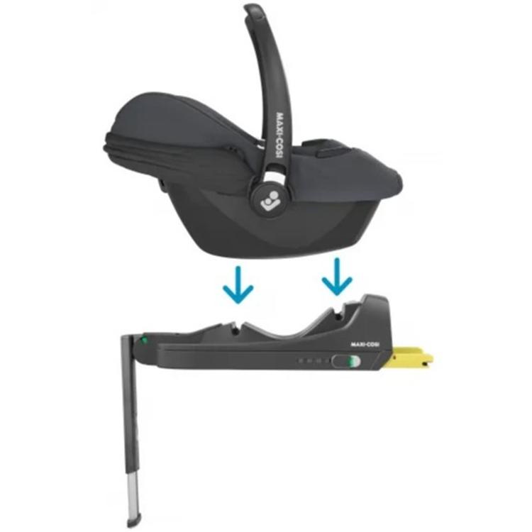 Avtosedež Maxi Cosi i-size, 40-75 cm, Cabriofix, essential graphite