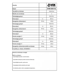 Štedilnik VOX EHB 604 XL (4x elektrika)_3