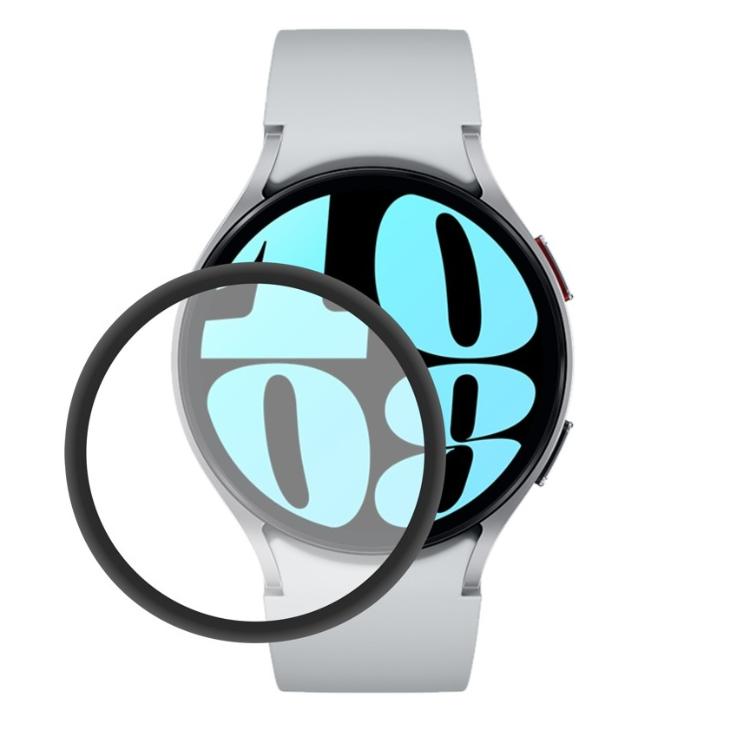 Hibridno zaščitno steklo (folija) za Samsung Watch6 (44 mm), črna