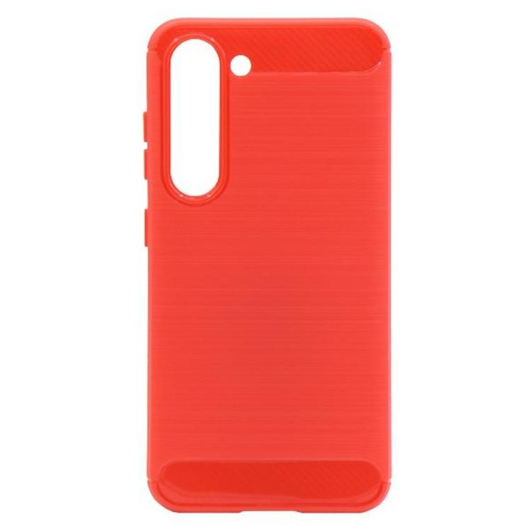 Gumiran ovitek (TPU) za Samsung Galaxy S23+, rdeč A-Type
