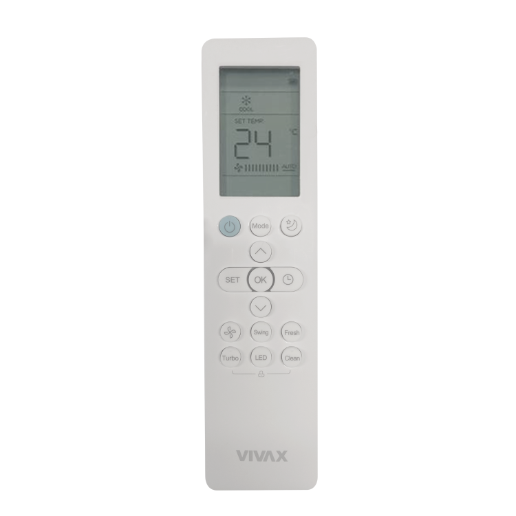 Klima Vivax R+ Design, 3,5kW, bela, z montažo_5