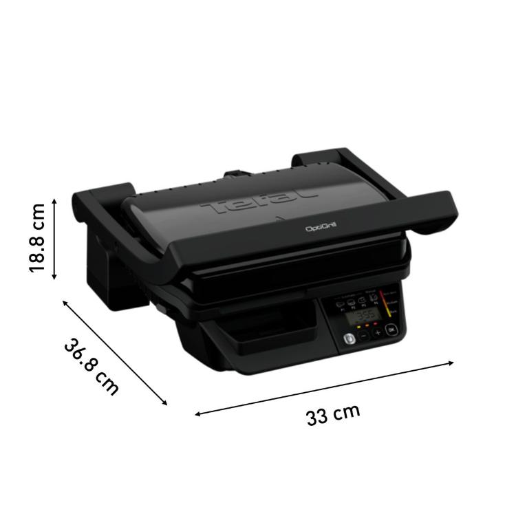 Kontaktni žar Tefal OptiGrill GC7P0810, 2000 W