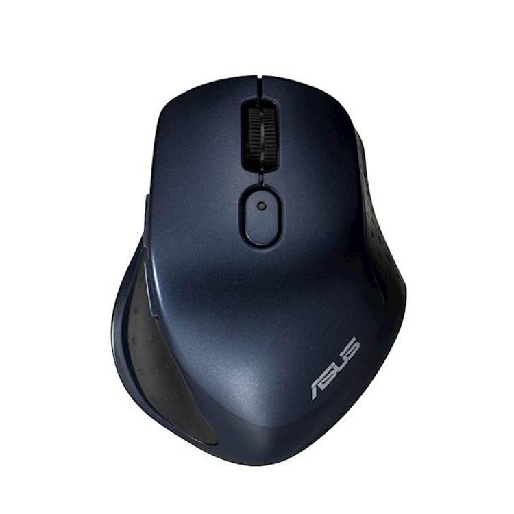 Brezžična miška Asus MW203 Multi-Device, tiha, temno modra