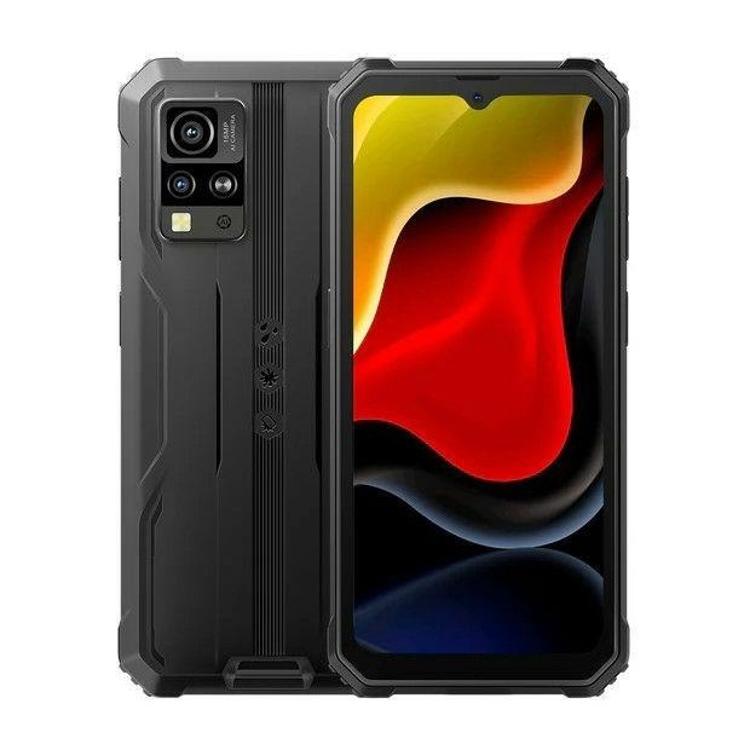 Blackview BV4800 SE: robusten pametni telefon s zaščitnim ohišjem, zadnja in sprednja stran, velik zaslon.