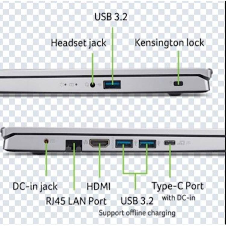 Prenosni računalnik ACER Aspire 3 A315-44P-R88J R7-5700 U/ 24 GB/ SSD