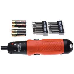 Vijačnik set s priborom, Black & Decker, A7073_1