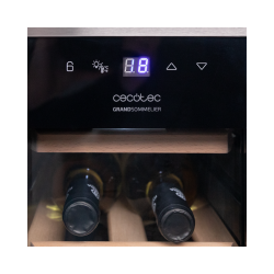 Vinska vitrina Cecotec GrandSommelier 1250, CoolWood, Compressor