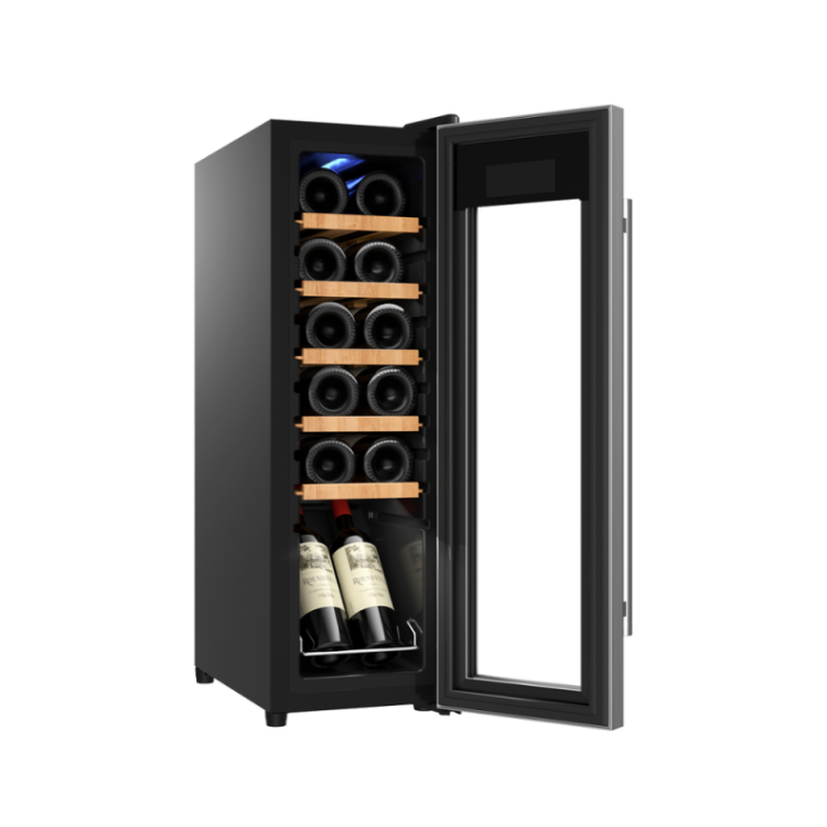 Vinska vitrina Cecotec GrandSommelier 1250, CoolWood, Compressor