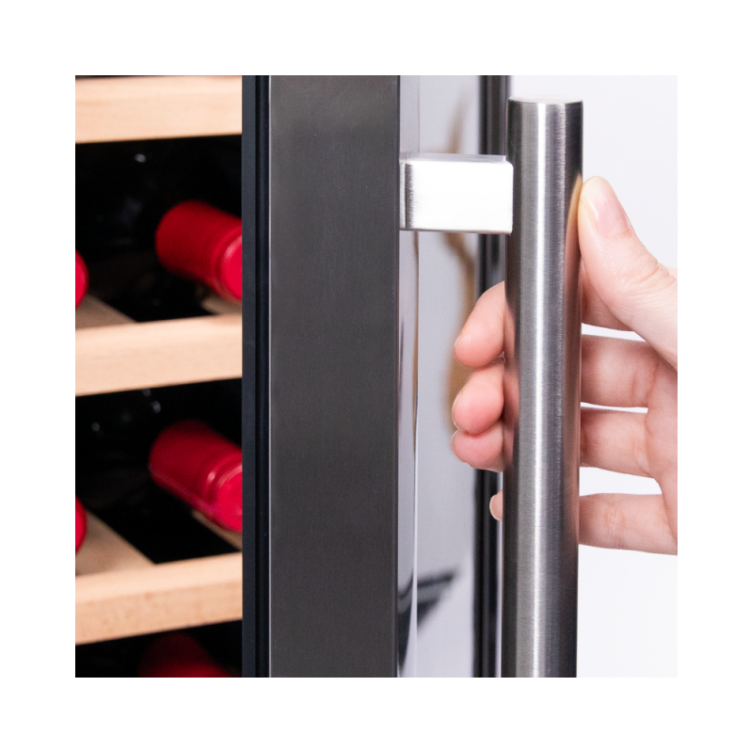 Vinska vitrina Cecotec GrandSommelier 1250, CoolWood, Compressor