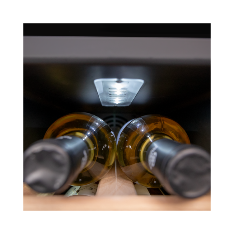 Vinska vitrina Cecotec GrandSommelier 1250, CoolWood, Compressor