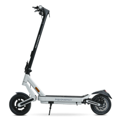 MS Energy Menton 500 električni skiro, bel in črn, električni skiro za udobno in učinkovito mestno mobilnost.
