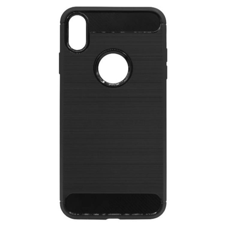 Apple iPhone XS Max, gumiran ovitek (TPU), črn A-Type_1