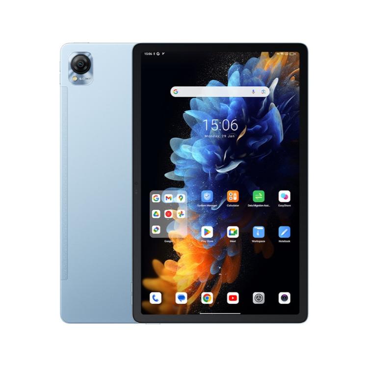 Tablični računalnik BlackView Mega 1, 11.5", 5G, 12GB+256GB, IPS Full HD+, Android 13, WiFi 5, Bluetooth 5.1, GPS, zvočniki, +pisalo, +ovitek, modra