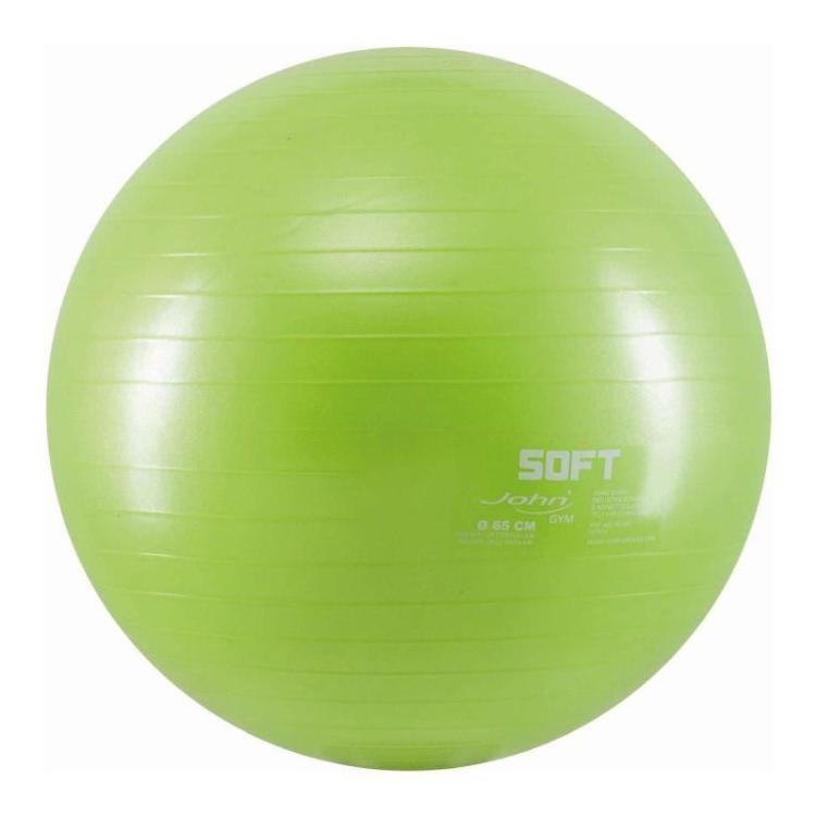 Gimnastična žoga John, 65 cm, zelena_1