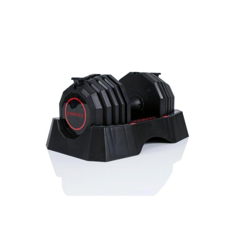 Dumbbell utež 4,5- 22,5kg, Gymstick, quick-lock