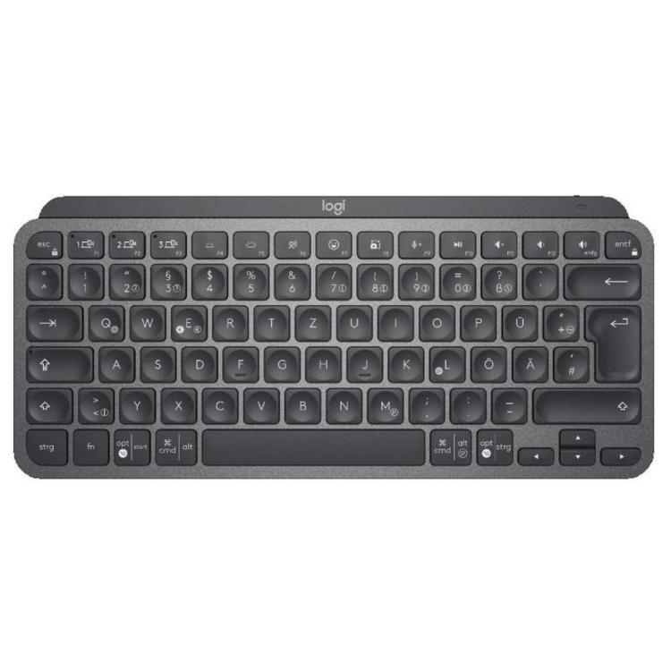 Brezžična tipkovnica Logitech MX Keys, grafitna