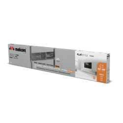 Embalaža stenskega nosilca Meliconi za televizor, model FlatStyle F600