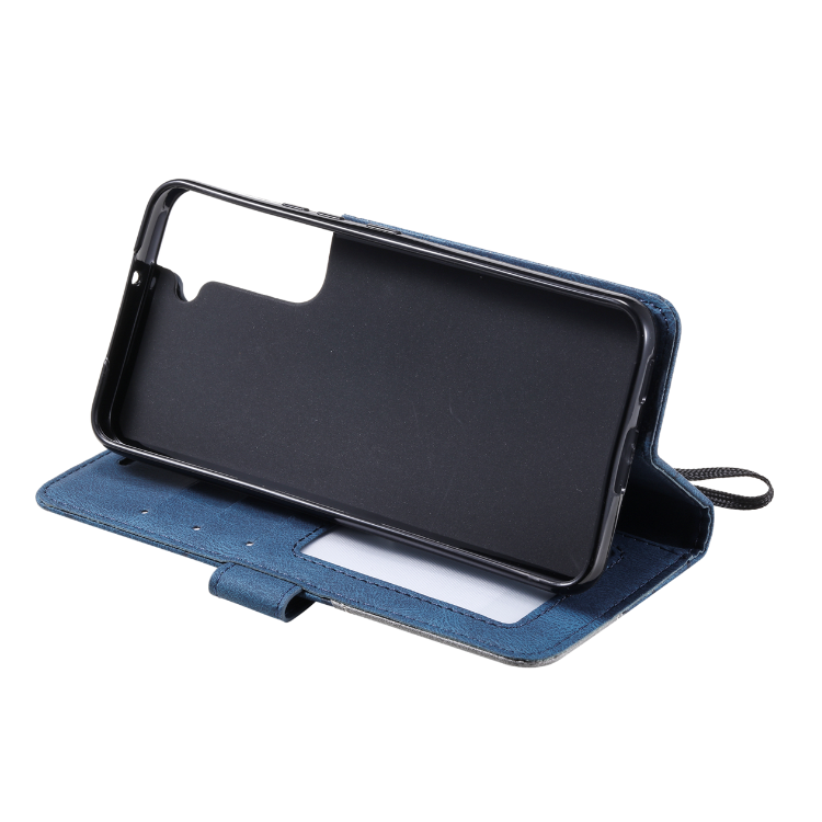 Samsung Galaxy S22, preklopna torbica (WLGO-Lines), modra_3