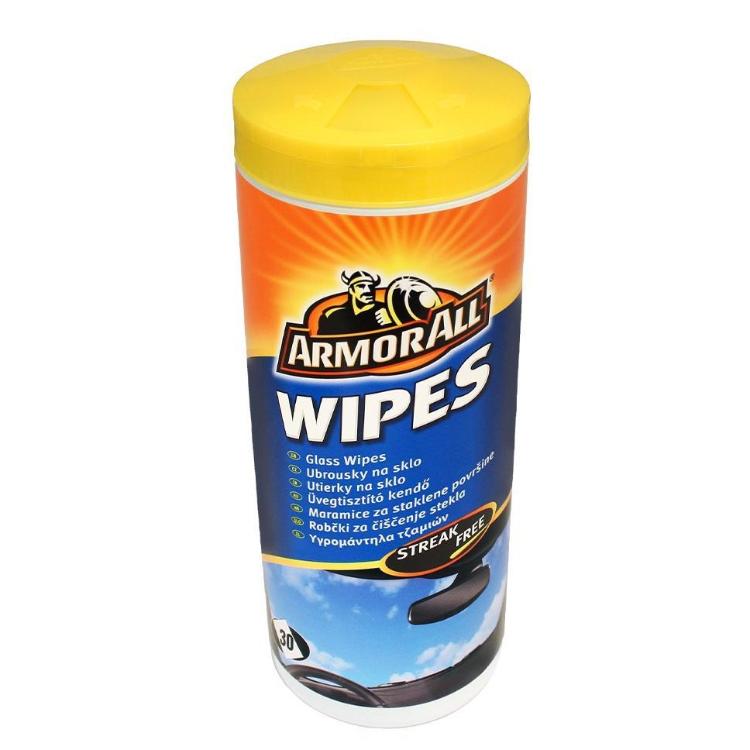 Robčki za čiščenje steklenih površin Armor All Glass Wipes, 30 kos_1
