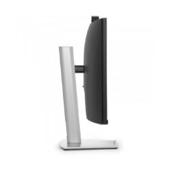 Dell P3425WEB – stranski profil ukrivljenega monitorja, ergonomsko stojalo z nastavitvijo nagiba in višine.