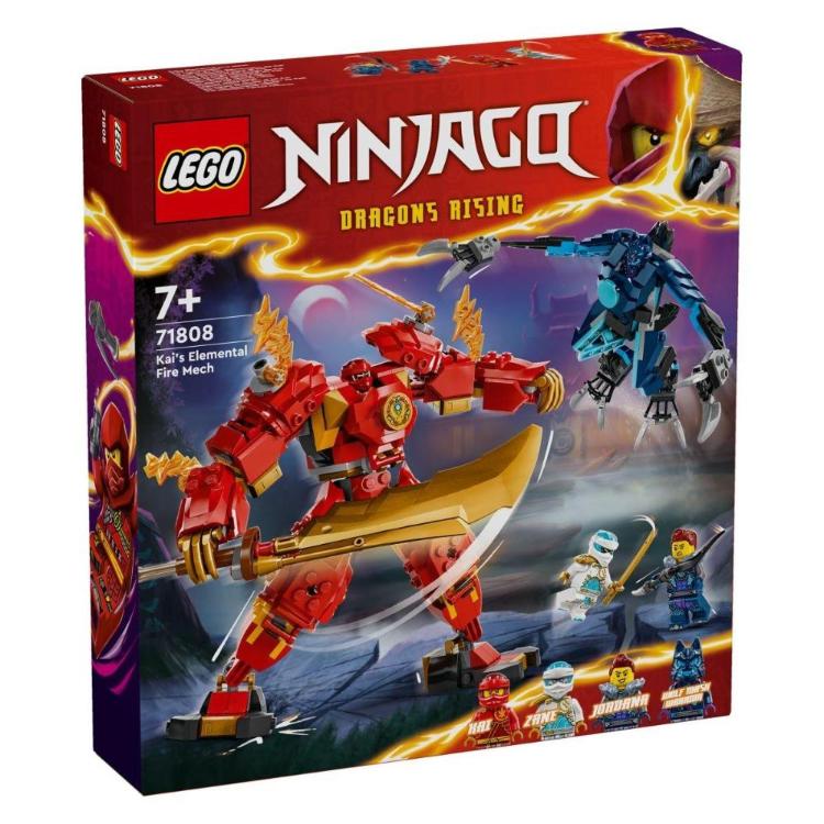 Lego Ninjago Kaijev elementarni robotski oklep ognja - 71808