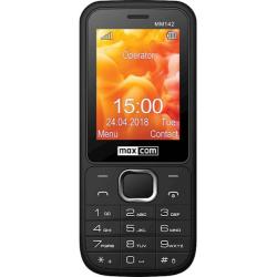 Mobilni telefon MaxCom MM142, Dual SIM, bluetooth, črna