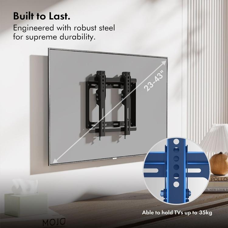 Nagibni stenski nosilec VonHaus 23-43'', do 35 kg