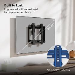 Nagibni stenski nosilec VonHaus 23-43'', do 35 kg