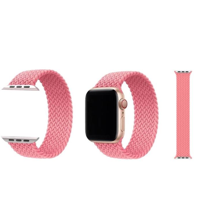 Najlonski pašček Chic (vel.L) za Apple Watch (38/40/41 mm), roza, dolžina 16 cm_1