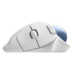 Premium brezžična sledilna miška Logitech MX Ergo S z ergonomsko obliko za desničarje, večtočkovno povezljivostjo in tihimi tipkami združuje vrhunsko udobje, natančnost in sodobno povezljivost za profesionalne uporabnike.