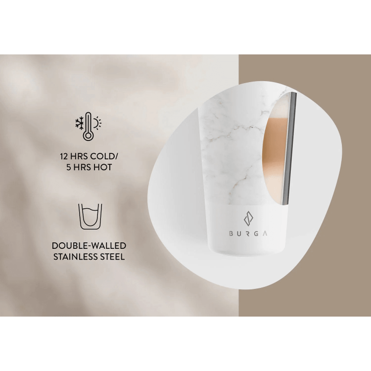 Termo lonček BURGA, 470 ML, Tan