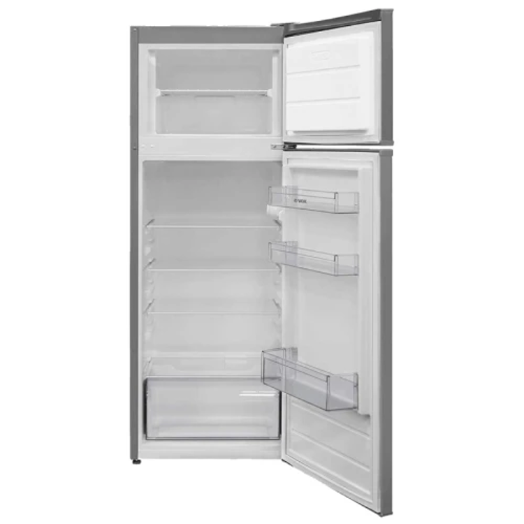 Hladilnik z zamrzovalnikom VOX KG 2500S E, srebrn