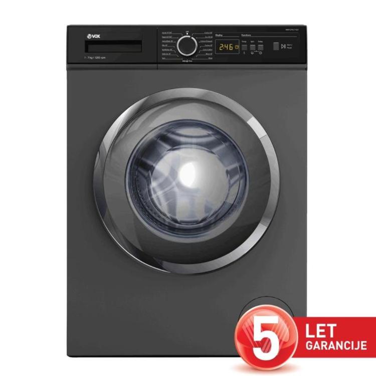 Pralni stroj VOX WM 1270-LT1GD, D, 7 kg, siv