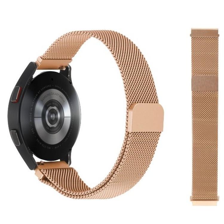 Kovinski magnetni pašček 20mm, roza-zlata, za pametno uro