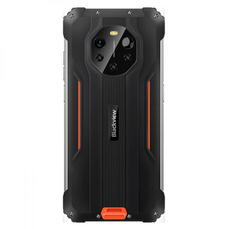 Pametni robustni telefon Blackview BL8800 PRO, 8 GB + 128 GB, oranžen