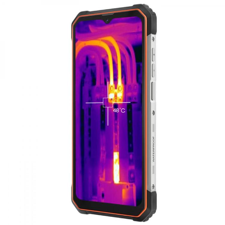 Pametni robustni telefon Blackview BL8800 PRO, 8 GB + 128 GB, oranžen