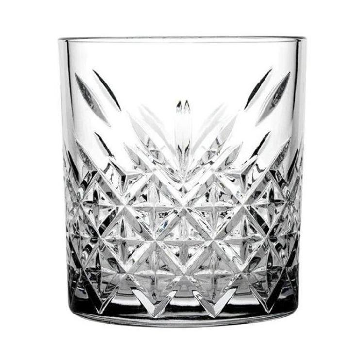 Kozarec za vodo/whiskey Pasabahce Timeless,  345 ml, 4 kos, steklo