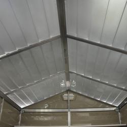 Vrtna hiška Palram Skylight, rumeno-rjava, 185 x 153 cm