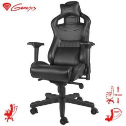 Gaming stol Genesis Nitro 950, ergonomski, nastavljiv, črn
