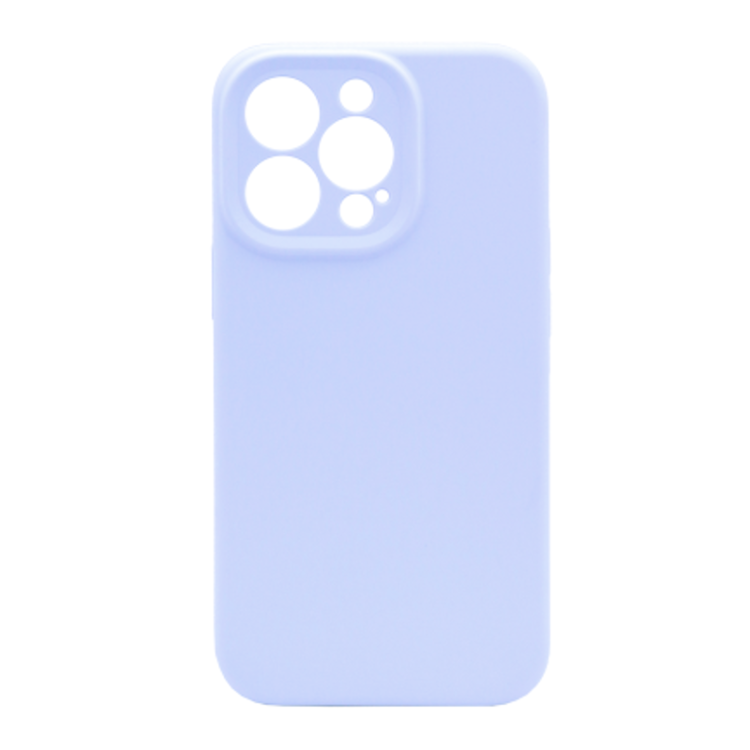 Silikonski ovitek (liquid silicone) za Apple iPhone 14 Pro, Soft, svetlo modra