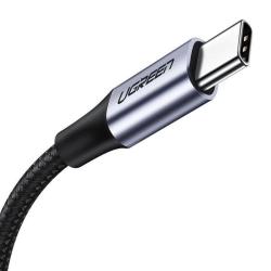USB-C priključek z aluminijastim ohišjem in pletenim kablom za večjo vzdržljivost.