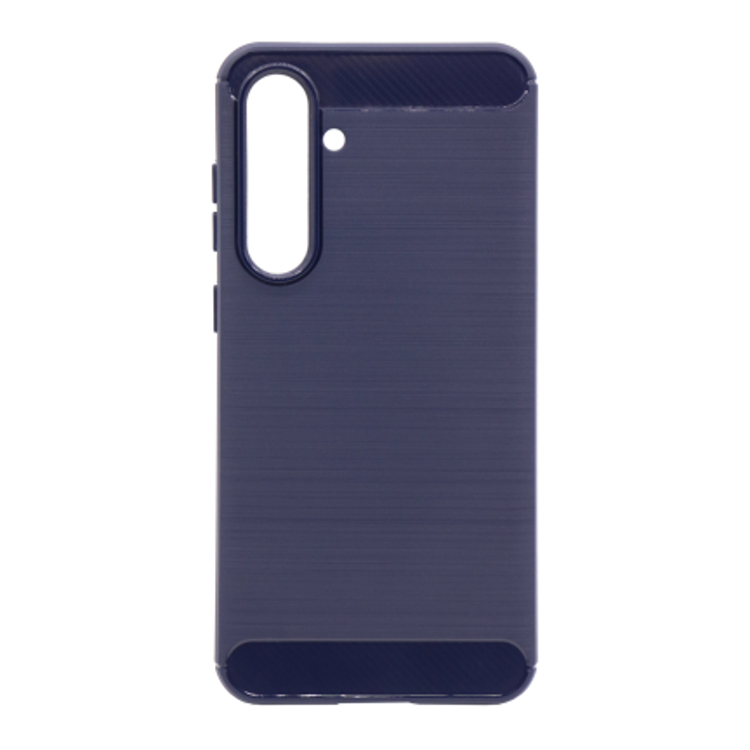 Gumiran ovitek za Samsung Galaxy S24 FE, A-Type, moder