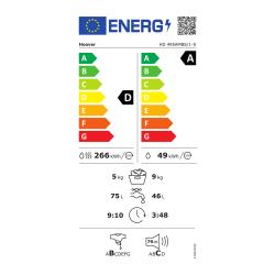 Pralno-sušilni stroj HOOVER HD 495AMBS/1-S, 9+5 kg_4