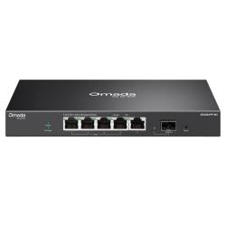 Omada by TP-Link ES206XPP-M2 2,5G PoE+ stikalo s petimi Ethernet priključki, SFP+ režo in podporo za upravljanje omrežja.
