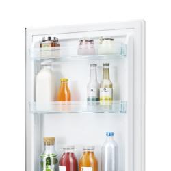 Hladilnik z zamrzovalnikom Candy CCT3L517FW, 176 cm, E, 260 l, bela