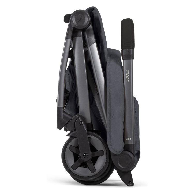 Zložen otroški voziček Joolz, pogled s strani