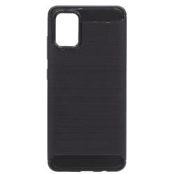 Samsung Galaxy A71, gumiran ovitek (TPU), črn A-Type_1