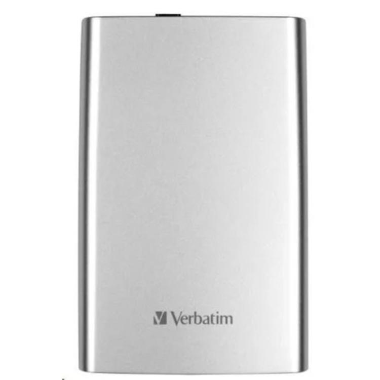Prenosni zunanji trdi disk Verbatim Store'n'Go 2TB, USB 3.0, 2,5", srebrna